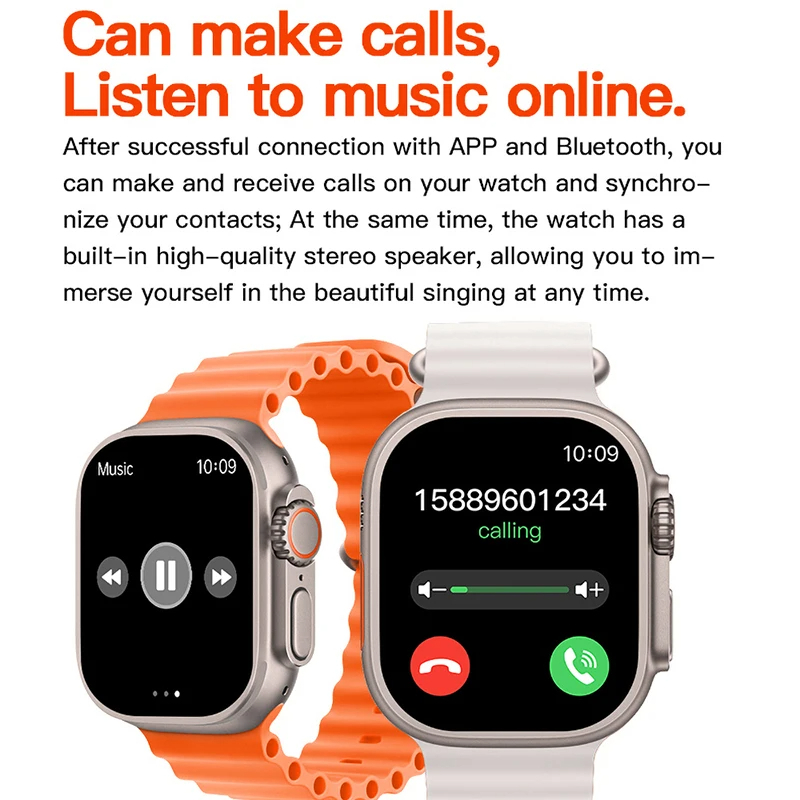 Picture of T800/T900 Ultra Big Smart Watch 49mm 2.09 inch Men Women Sports Smart watch