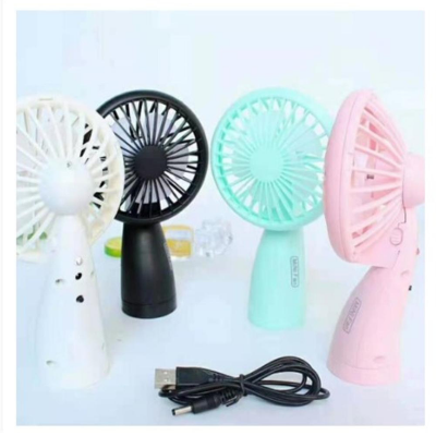 Picture of Mini USB Rechargeable Portable LED Lighting Fan