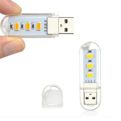 Picture of LED USB Lamps Outdoor Camping Night Light U Disk USB Computer Keyboard Desk Lamp Charging Treasure Mobile Power Portable