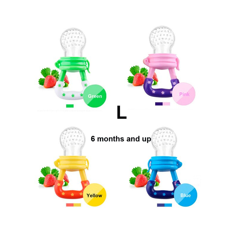 Picture of Baby Pacifier Fruit Vegetables Meat Feeder Silicone