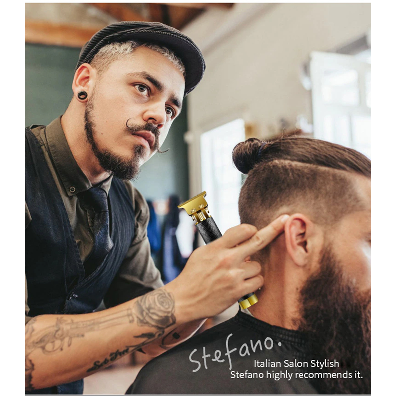 Picture of Hair Cutting Machine Hair Trimmer Electric Hair Clippers Shaver Beard Trimmer Men Hair Cutting T Style Machine Rechargeable Hair Trimmer