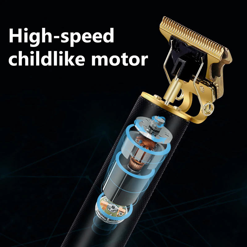 Picture of Vintage T9 Hair Cutting Machine Hair Trimmer Electric Hair Clippers Shaver Beard Trimmer Men Hair Cutting T Style Machine Rechargeable Hair Trimmer - Trimmer