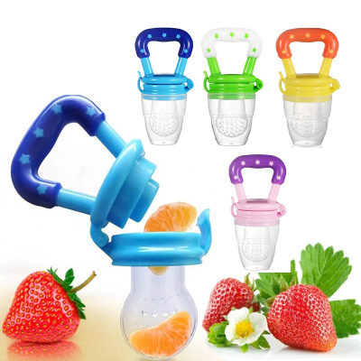 Picture of Baby Pacifier Fruit Vegetables Meat Feeder Silicone