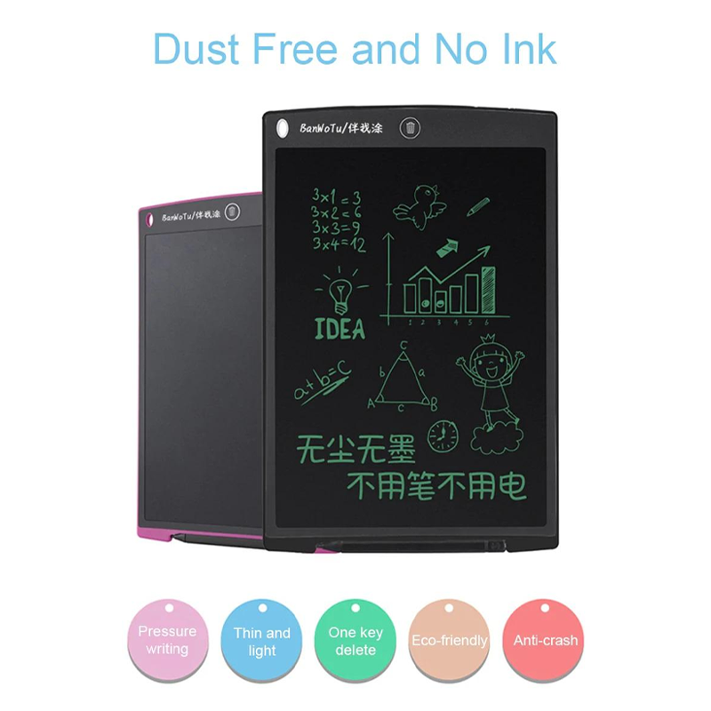 Picture of 8.5 inch Digital LCD Writing Tablet Digital Drawing Tablet Handwriting Pads-Kids Drawing pad- Children Writing Board
