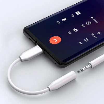 Picture of SAMSUNG Type C 3.5 Jack Earphone Cable USB C to 3.5mm AUX Headhones Adapter For SAMSUNG Galaxy Note 10 Plus 10+ A90 A80 A6/Samsung Type - C to 3.5mm Headphone Adapter