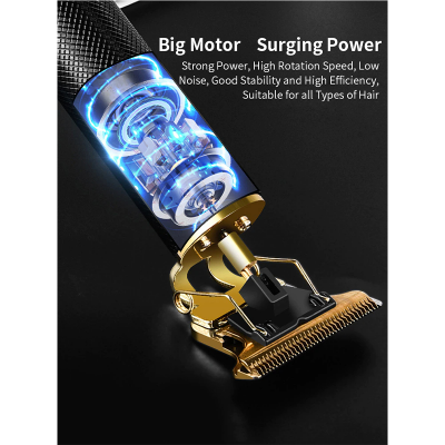 Picture of Hair Cutting Machine Hair Trimmer Electric Hair Clippers Shaver Beard Trimmer Men Hair Cutting T Style Machine Rechargeable Hair Trimmer