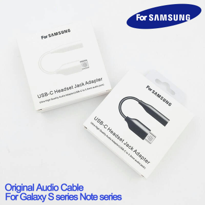 Picture of SAMSUNG Type C 3.5 Jack Earphone Cable USB C to 3.5mm AUX Headhones Adapter For SAMSUNG Galaxy Note 10 Plus 10+ A90 A80 A6/Samsung Type - C to 3.5mm Headphone Adapter