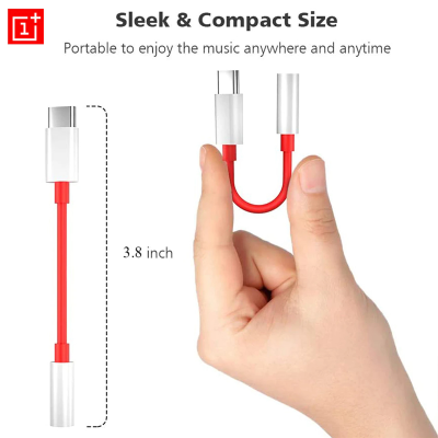 Picture of Oneplus Usb Type C To 3 5 mm Headphone Jack Adapter Audio Aux Cable Phone Accessories