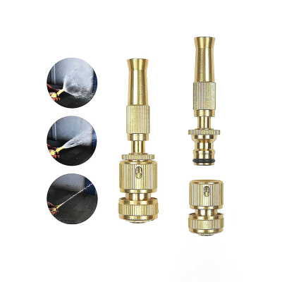 Picture of High Pressure Water Gun Household Pure Copper Direct Spray Gun Flower Watering Tool Adjustable Pressure Washer