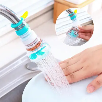 Picture of 360 Rotation Kitchen Sink Faucet Extender Spouts Sprayers Shower Tap Water Purifier Bubbler Water Saving Filter-D Shop
