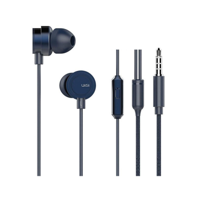 Picture of UiiSii HM13 Wired Noise Cancelling Dynamic Heavy Bass Music Metal In-ear with Mic Earphone - Headphone - Headphone