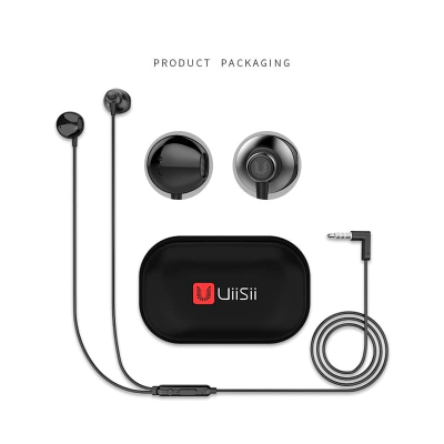 Picture of UiiSii HM12 Gaming Headset On-Ear Deep Bass Good Treble Earphone - Black - Headphone - Headphone