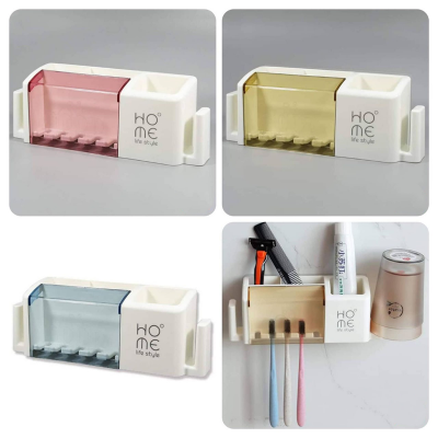 Picture of Wall and Table Pen Holder and Tooth 
Brush Dispenser