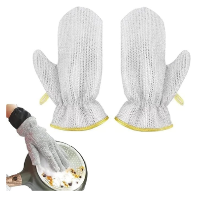 Picture of 
Water proof dishwashing gloves 
. Multiple use kitchen dish washing gloves free size 