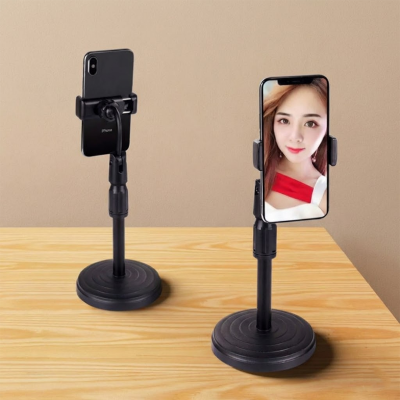Picture of Height Adjustable Mobile Phone Stand
 Holder for Live Stream -Docks & Stands 