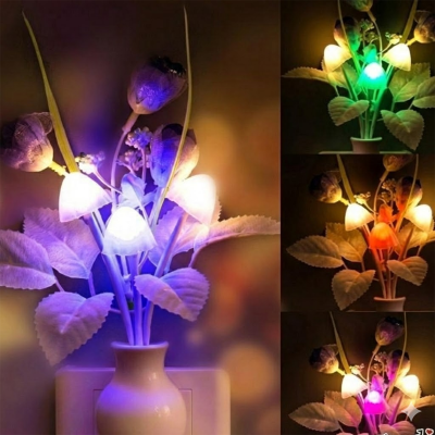Picture of LED Sensor Dream Mushroom Night Light Lamp 
- Multi-Color 1 pcs -Night Lights 