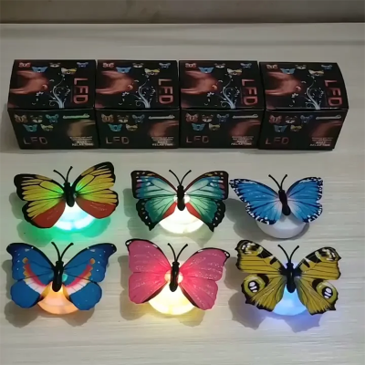 Picture of Butterfly shaped home decorating wall light
 | Color changing LED Wall Sticker 