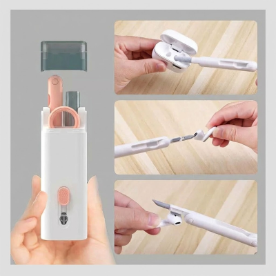 Picture of 7-in-1 Cleaning set headphones, 
keyboard, socket, digital products, laptop multi-functional use, easy to carry and compact