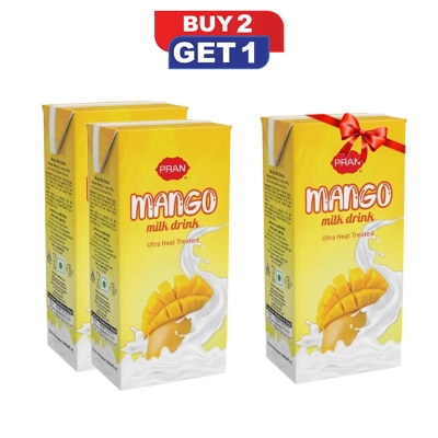 Picture of PRAN Mango Milk Drink 200ml 2 Pcs