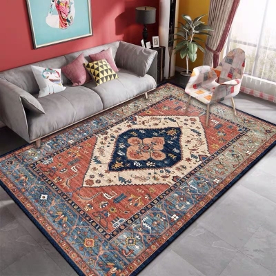 Picture of Kashmiri Elegant & Comfortable Velvet Persian Rugs / Carpet - 5ft x 7ft