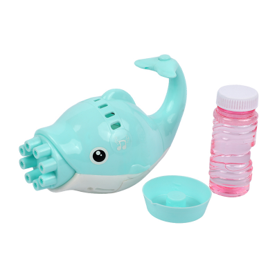 Picture of 10-Hole Dolphin Bubble Machine Gun – Pink Version