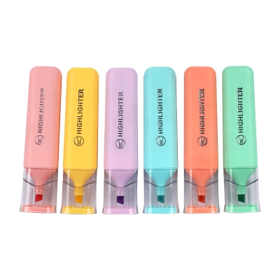 Picture of Piece Pastel Macaron Highlighter – Aesthetic Chisel Tip Markers