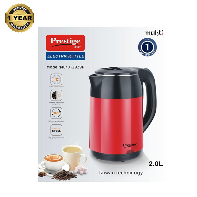 Picture of Prestige Electric Kettle 2.0L - Elevate Your Tea and Coffee Experience with Swift Boiling Efficiency