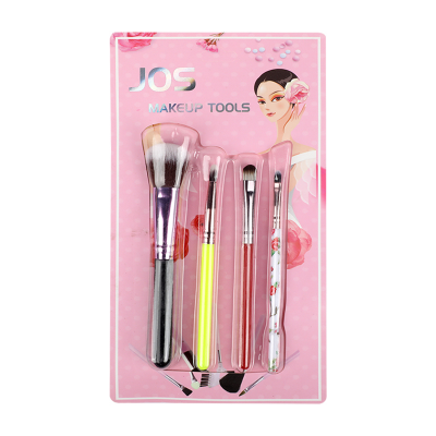 Picture of 4-Piece Essential Beauty Makeup Brush Set – Floral Edition