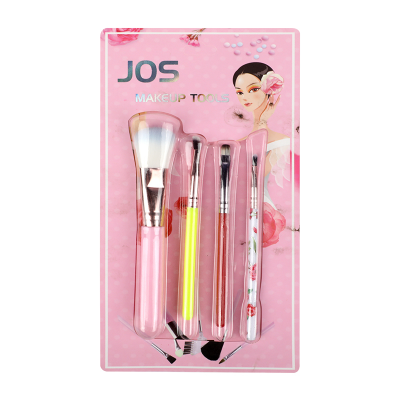 Picture of 4-Piece Essential Beauty Makeup Brush Set – Floral Edition