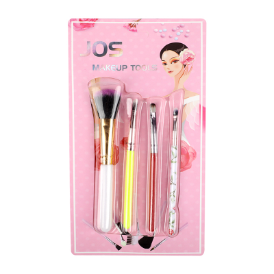 Picture of 4-Piece Essential Beauty Makeup Brush Set – Floral Edition