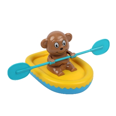Picture of Play the Game: Wind-Up Rowing Animal Bath Toy – Interactive Water Toy for Toddlers