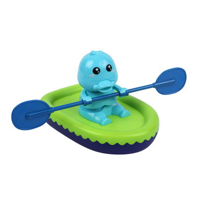 Picture of Play the Game: Wind-Up Rowing Animal Bath Toy – Interactive Water Toy for Toddlers