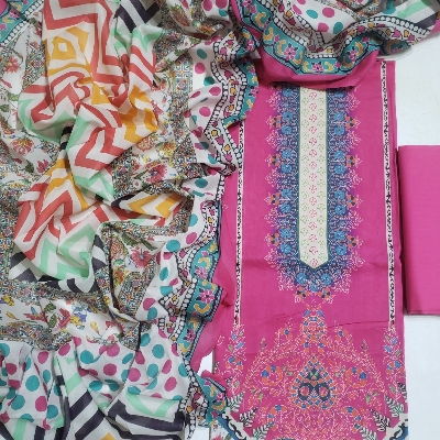 Picture of Premium Quality  Digital Print Three Piece 