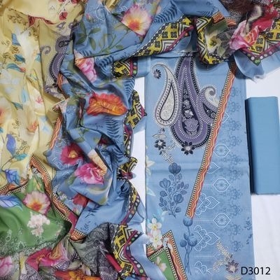 Picture of Premium Quality  Digital Print Three Piece 