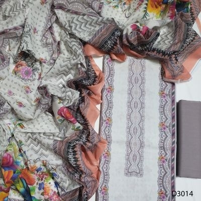 Picture of Premium Quality  Digital Print Three Piece 