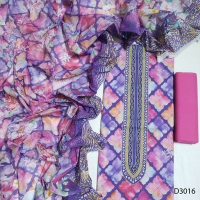 Picture of Premium Quality  Digital Print Three Piece 