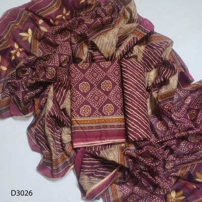 Picture of Premium Quality  Digital Print Three Piece 