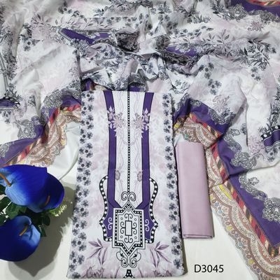 Picture of Premium Quality  Digital Print Three Piece 