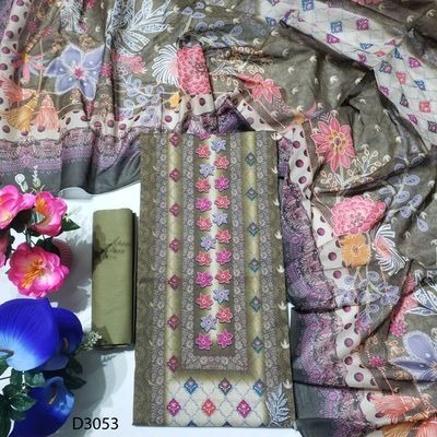 Picture of Premium Quality  Digital Print Three Piece 