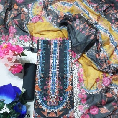 Picture of Premium Quality  Digital Print Three Piece 