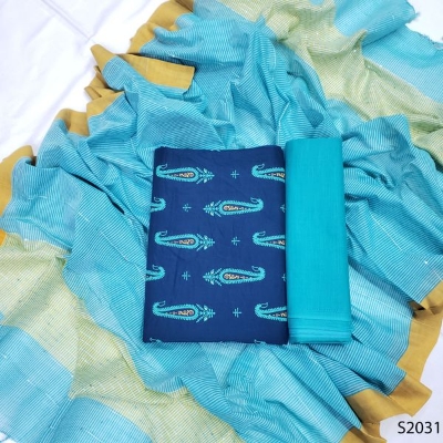 Picture of Premium  Quality Unstitch 3 Pieces