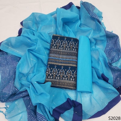 Picture of Premium  Quality Unstitch 3 Pieces