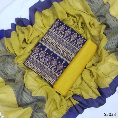 Picture of Premium  Quality Unstitch 3 Pieces