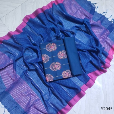 Picture of Premium  Quality Unstitch 3 Pieces