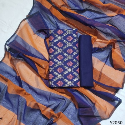 Picture of Premium  Quality Unstitch 3 Pieces