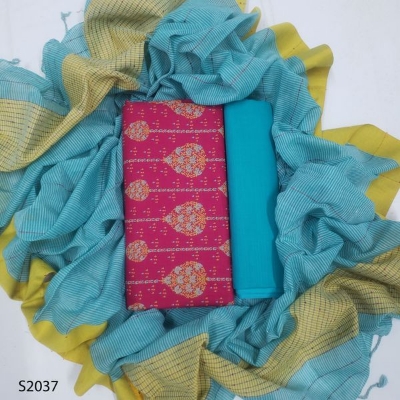 Picture of Premium  Quality Unstitch 3 Pieces