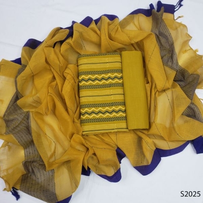 Picture of Premium  Quality Unstitch 3 Pieces