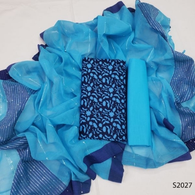 Picture of Premium  Quality Unstitch 3 Pieces