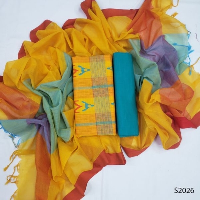 Picture of Premium  Quality Unstitch 3 Pieces