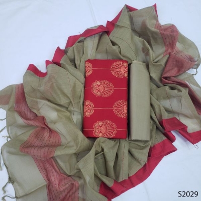 Picture of Premium  Quality Unstitch 3 Pieces